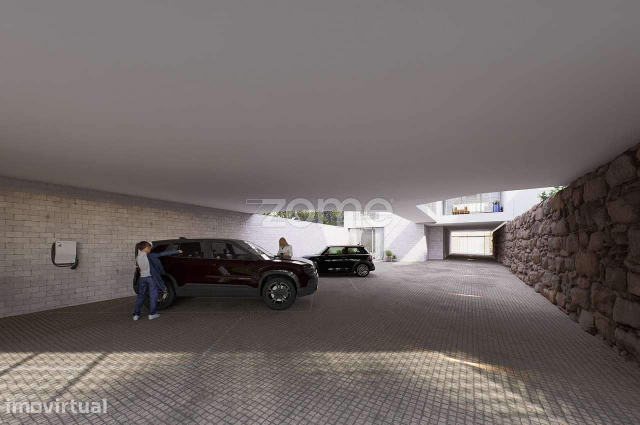 T2 Duplex Novo com 2 varandas em V N Gaia | Estacionamento|Elevador - Grande imagem: 5/15