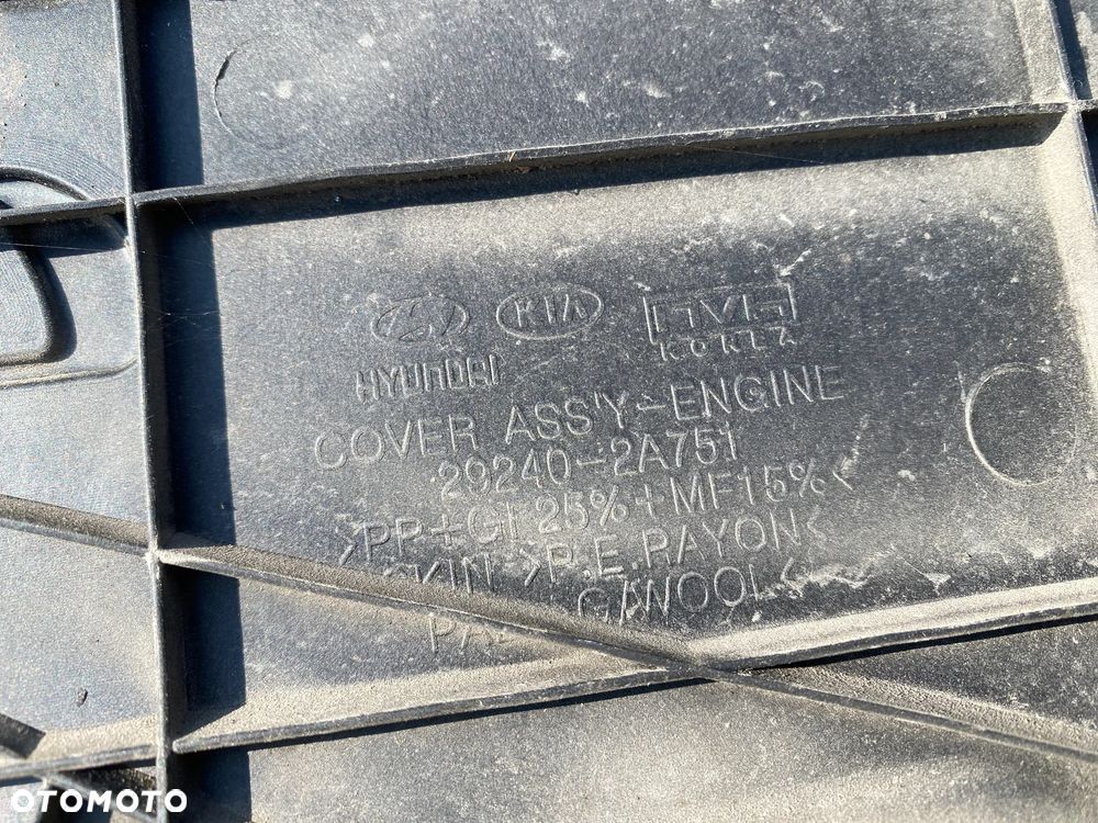 POKRYWA OSŁONA SILNIKA KIA HYUNDAI CRDI 16V - 6