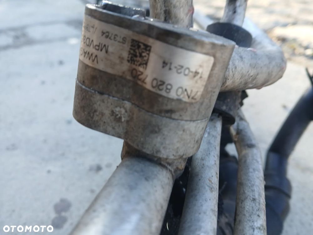 Sharan 7N Nagrzewnica tył Przewody klimatyzacji ogrzewania - 5