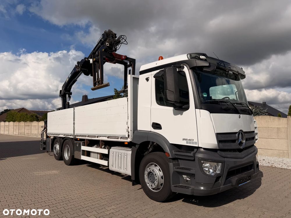 Mercedes-Benz ANTOS 2540/ HDS/ HIAB 211 EP-4 HIDUO/ Składany w Z/ PILOT - 5