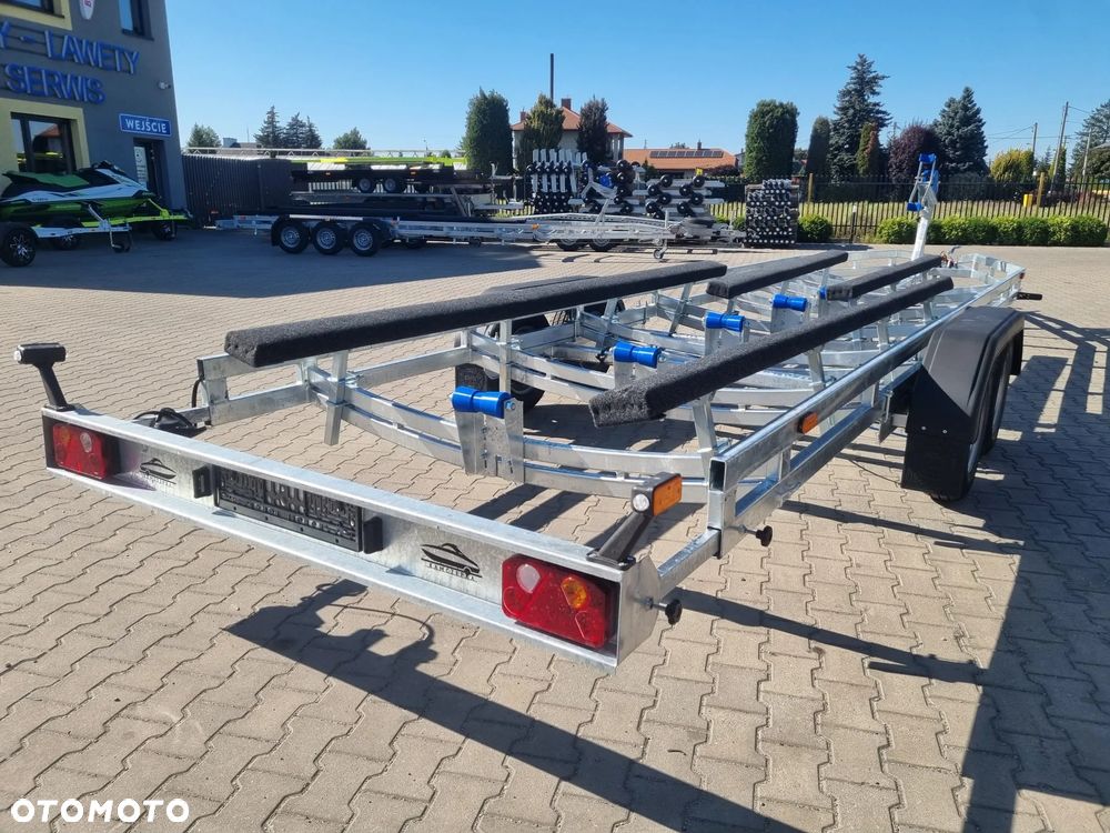 Inny Przyczepa podłodziowa do łodzi  8.5 m łodzi od KamCzepka  DMC do 2700 kg od ręki PRODUCENT - 4