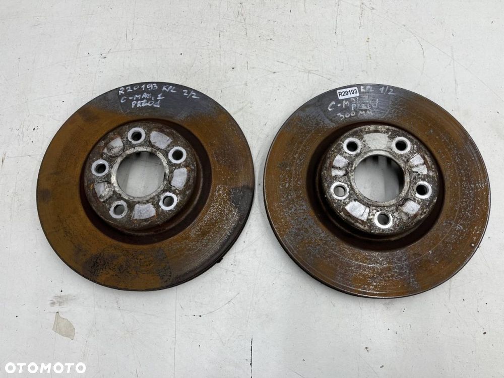Tarcze hamulcowe Volvo C30 C70 S40 V40 V50 Ford C-max MK1 Focus MK2 Kuga 03-12r. przednie 300mm. KPL - 1
