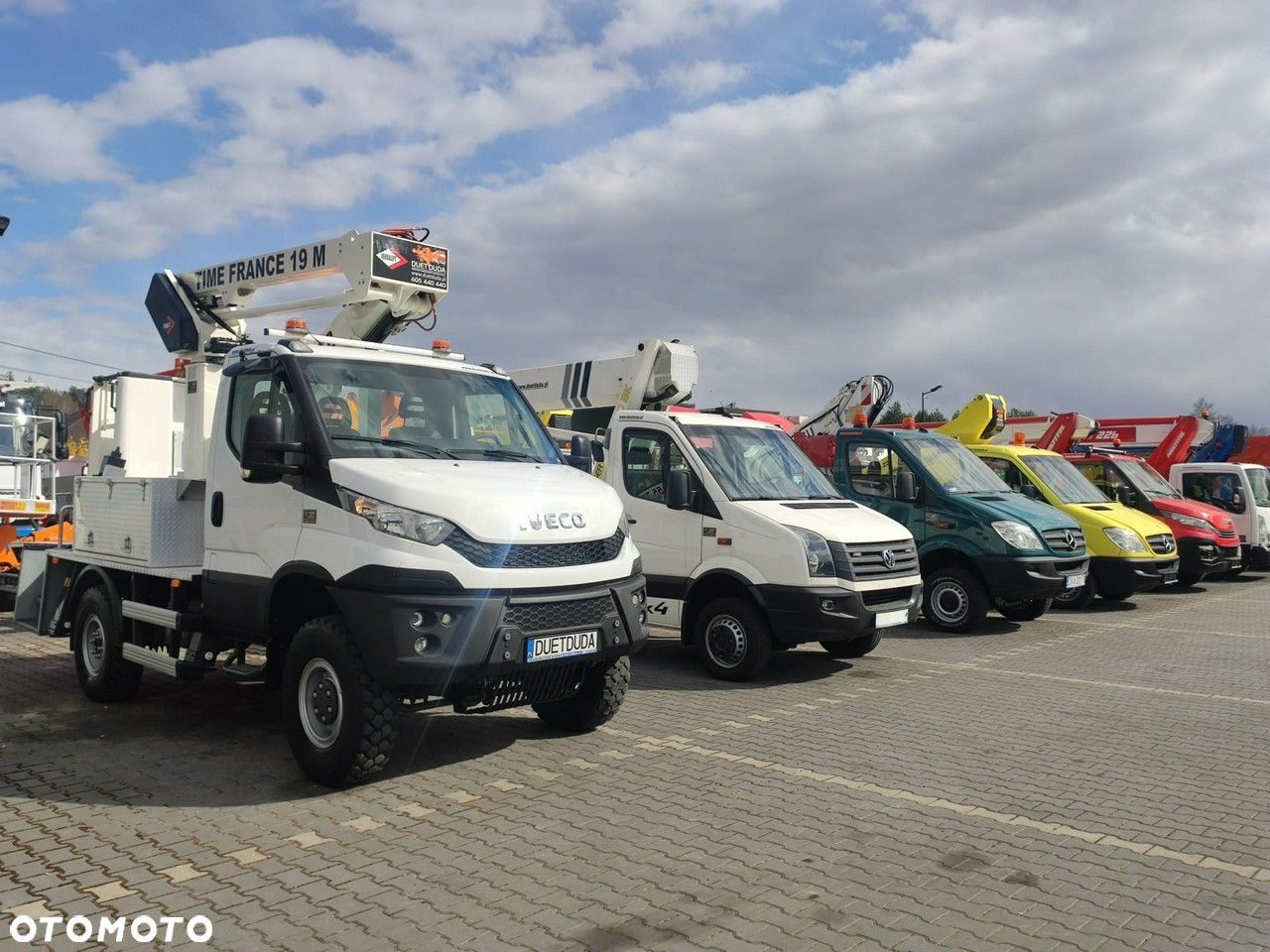 Iveco Daily 55S17W 4x4 Zwyżka 19m Versalift Lat 55 TB Time France - 28
