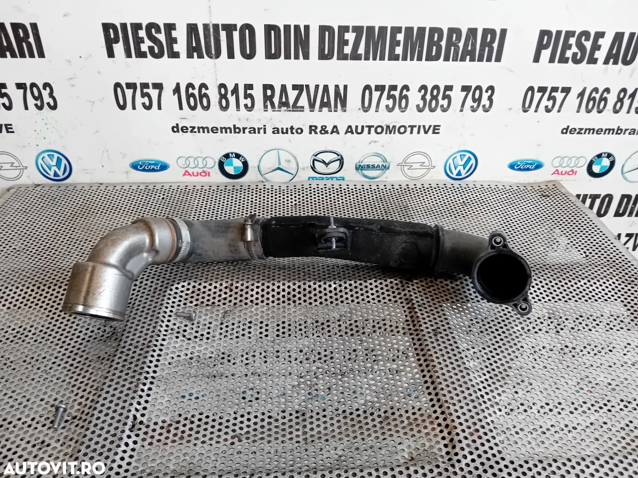 Furtun Tubulatura Intercooler Turbo Audi A6 C7 A5 A4 Q5 2.0 Tdi Motor CNH Cod 04L145828B 04L145762AG - 4