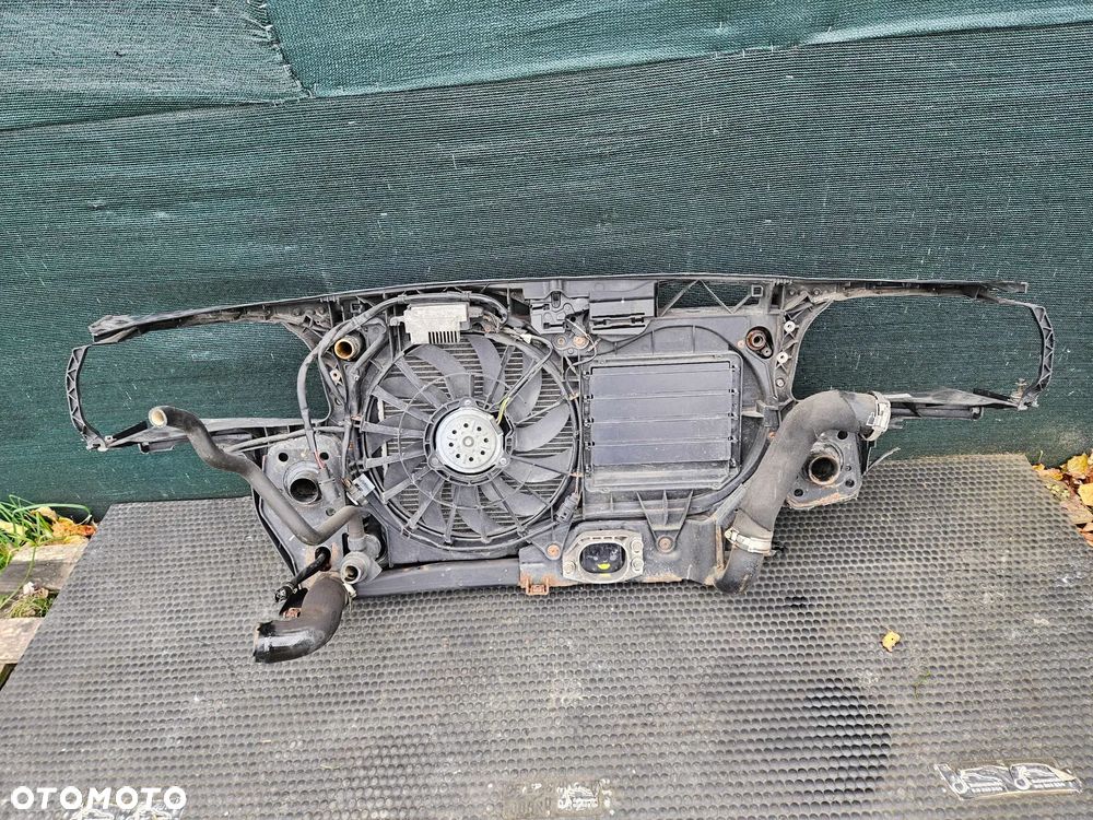 Pas Przedni Wzmocnienie Czołowe Belka Zderzaka Chłodnice Wentylator 2.0 TFSI 2.0 TDI BRD 170KM AUDI A4 B7 - 17