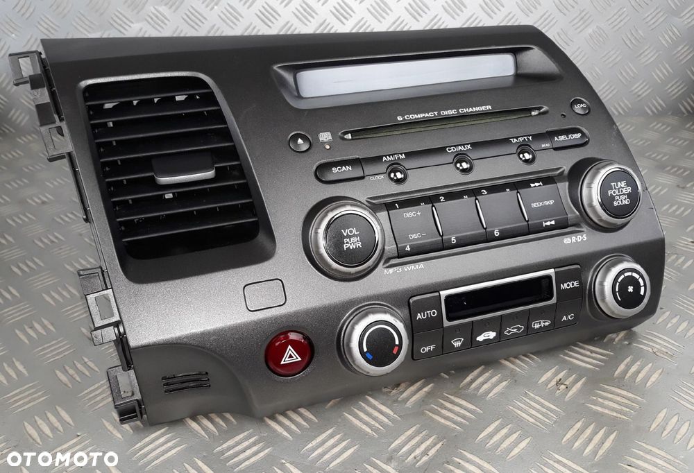 39100-SNA-G620 radio cd fm HONDA CIVIC VIII 8 SEDAN - 2