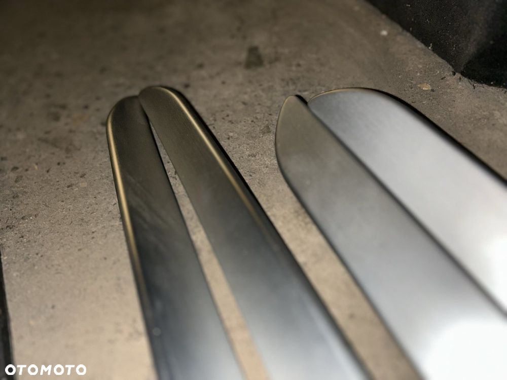Dekory szczotkowane aluminium quattro komplet Audi A6 C6 - 2