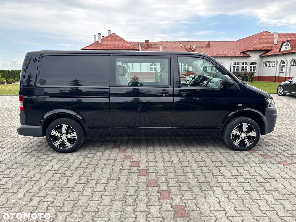 Volkswagen TRANSPORTER T5 LIFT L2H1 Long Klima Elektryka Navi Dubel Kabina Brygadówka - 3