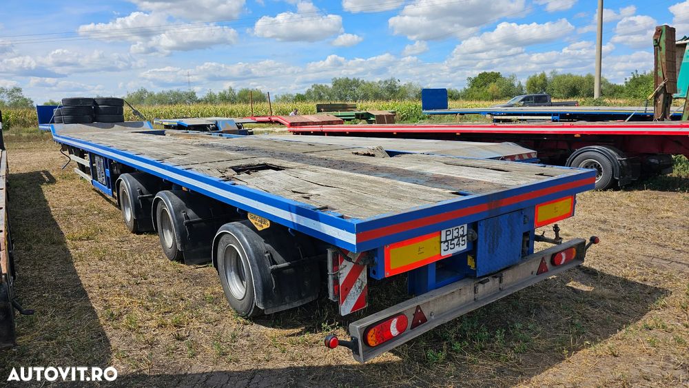 Broshuis 3 axe Semiremorcă platformă extensibila la 46 m - 3