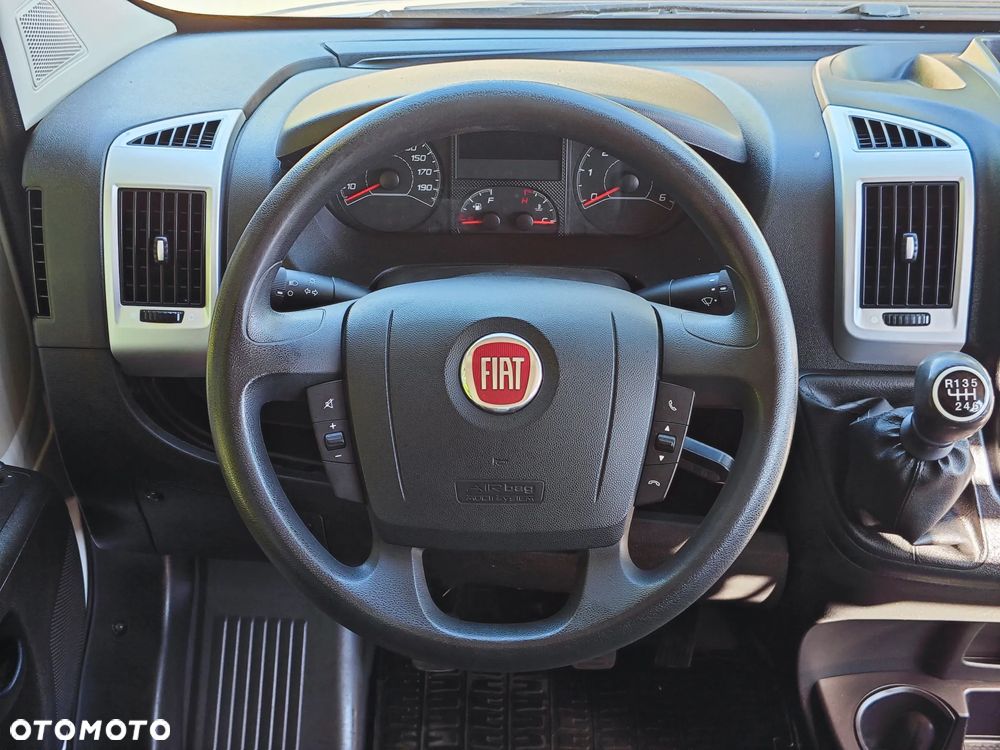 Fiat Maxi DUCATO DOCA Salon PL BEZ ADBLUE 130koni EURO 6, 7os 187tyś km L4H2 VAT 23% PO SERWISIE Cały w Oryginale Klima - 12