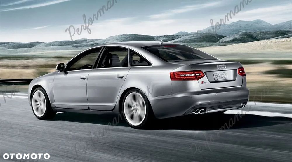 AUDI A6 C6 4F S6 RS6 - LISTWY NA DRZWI 4 SZTUKI PODKŁAD - 4