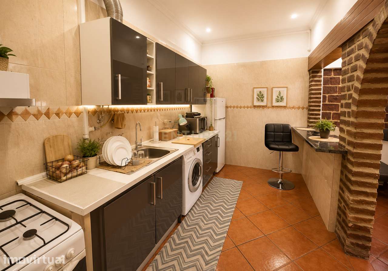 Oportunidade de Negócio - Moradia Térrea T1 Renovada - Grande imagem: 5/10