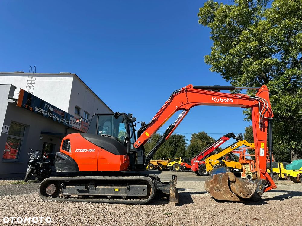 Kubota KX 080 - 4 alfa 2 - tylko 1181 MTG - 4
