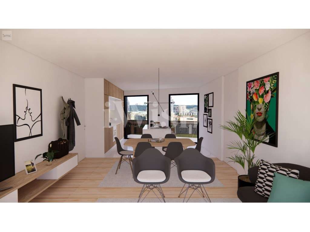 Atlântico Garden - Apartamento com 1 quarto próximo a praia em Leça... - Grande imagem: 3/17