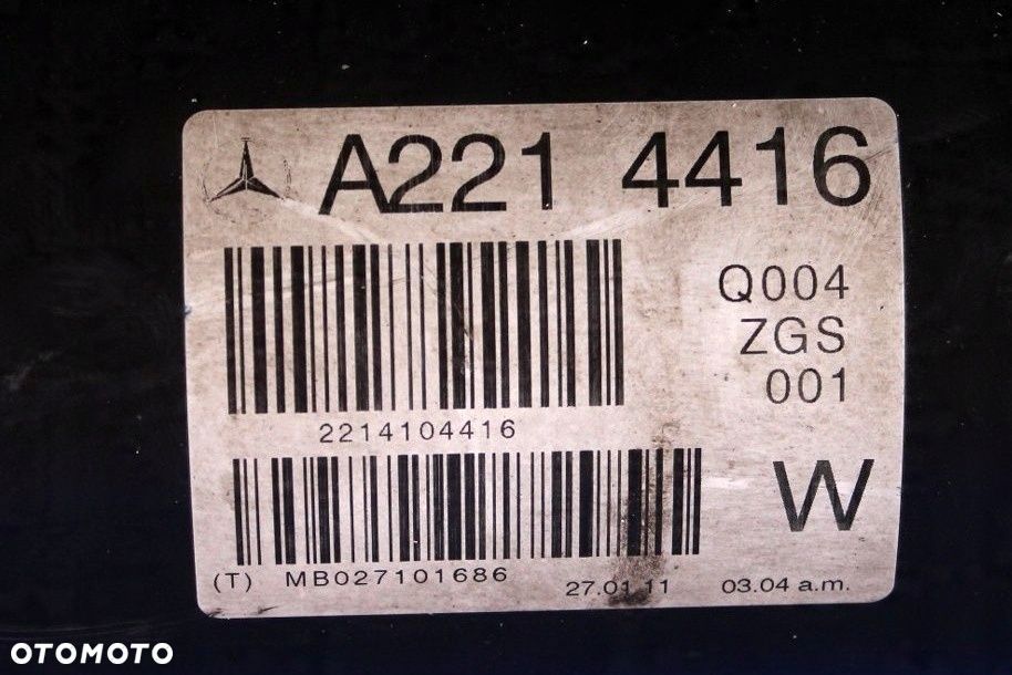 WAŁ NAPĘDOWY MERCEDES S350 W221 3.0 CDI 11r LONG - 7