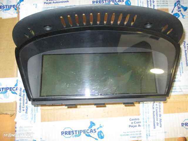Display Relogio 65826962425 BMW E60 2005 GPS - 1