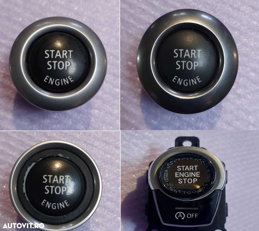 Buton Start – Stop BMW E81 E82 E87 E88 E90 E91 E92 E93 F01 F06 F10 F18 - 1
