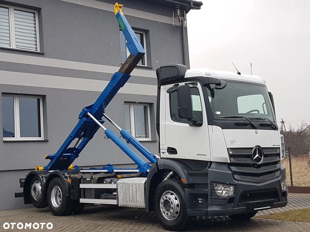 Mercedes-Benz ANTOS ACTROS HAKOWIEC 3 OSIE 6x2 KLIMA HAKOWIEC DO KONTENERÓW - 1