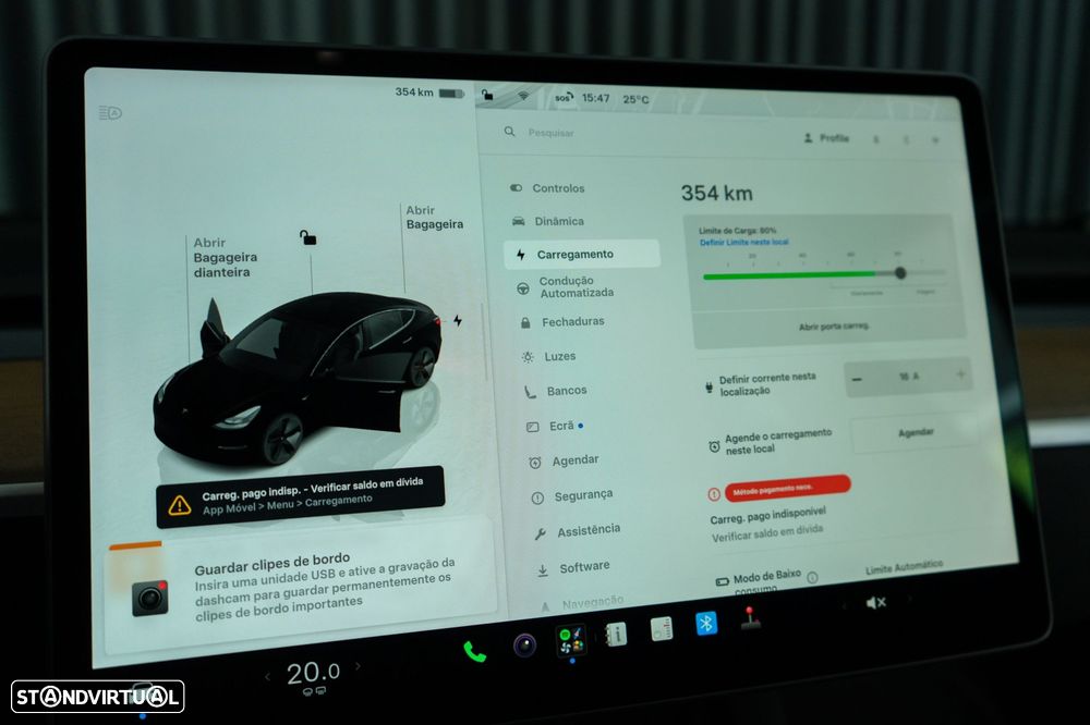 Tesla Model 3 Long Range Tração Traseira - 20