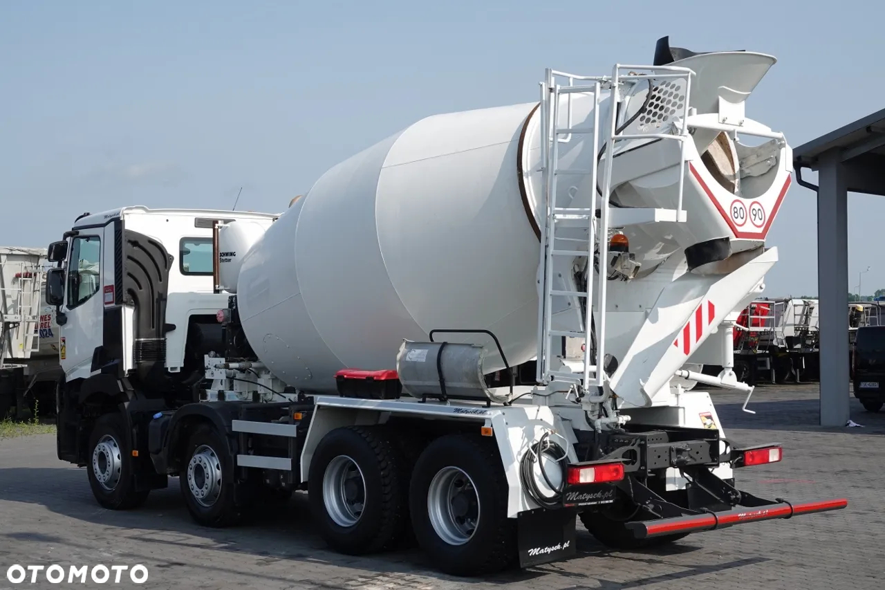 Renault C 380 / 8X4 / BETONOMIESZARKA / GRUSZKA / SCHWING STETTER  9 M3 / EURO 6 / 2017 ROK - 2