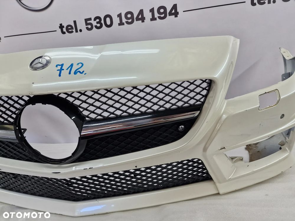 MERCEDES SLK W172 AMG 10-14 ZDERZAK PRZEDNI PRZÓD NA SPRYSKI + 6X PDC , ŁADNY , KOMPLETNY , NR AUKCJI NZ712 - 10