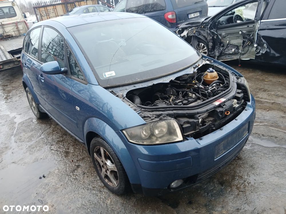 audi a2 LZ5H maska zderzak lampa grill błotnik drzwi zbiornik paliwa szyba lusterko - 1