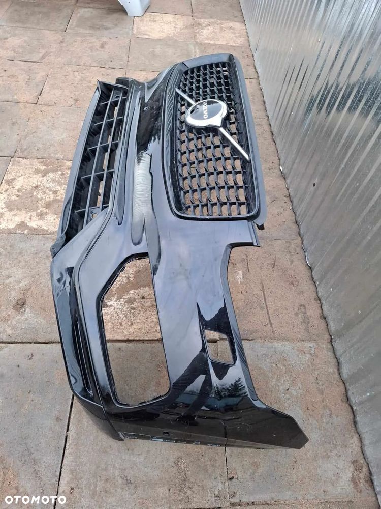 ZDERZAK PRZEDNI PRZÓD VOLVO XC 90 II LIFT R DESIGN GRILL ŁADNY - 3
