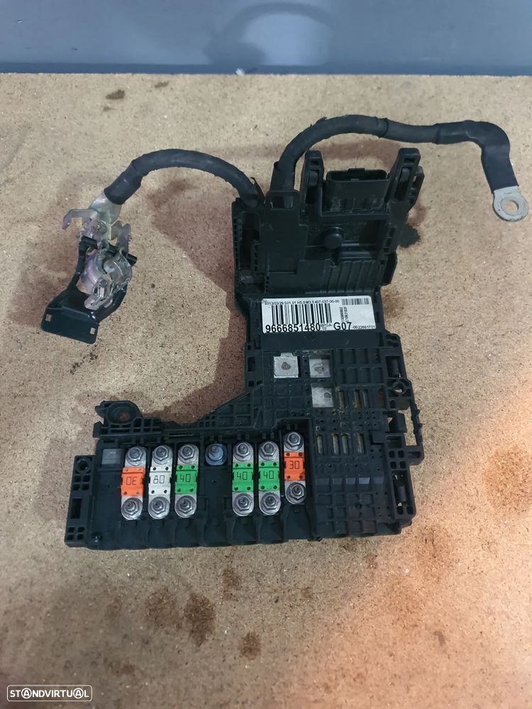CAIXA FUSIVEIS BATERIA PEUGEOT 508 RXH / 9666851480 / G07 - 2