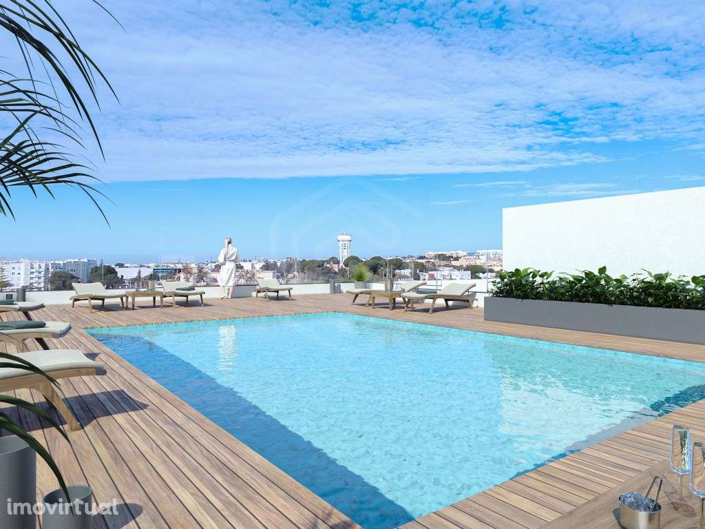 Condomínio com estacionamento em Olhão, Algarve - Grande imagem: 1/10