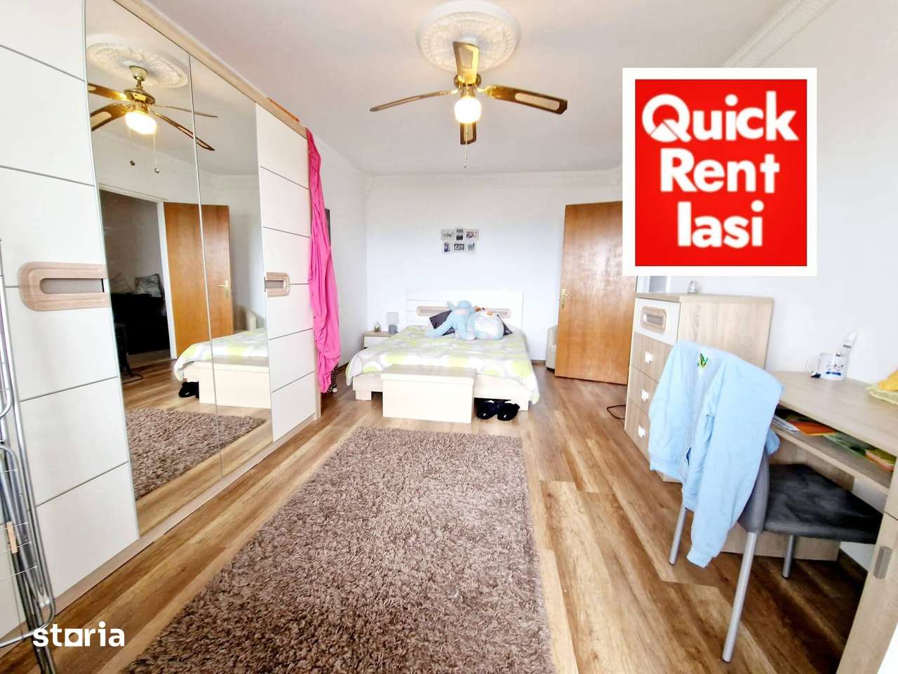 Copou Universitatea Cuza Apartament 2Dormitoare Decomandat Chirie - Imagine principală: 4/12
