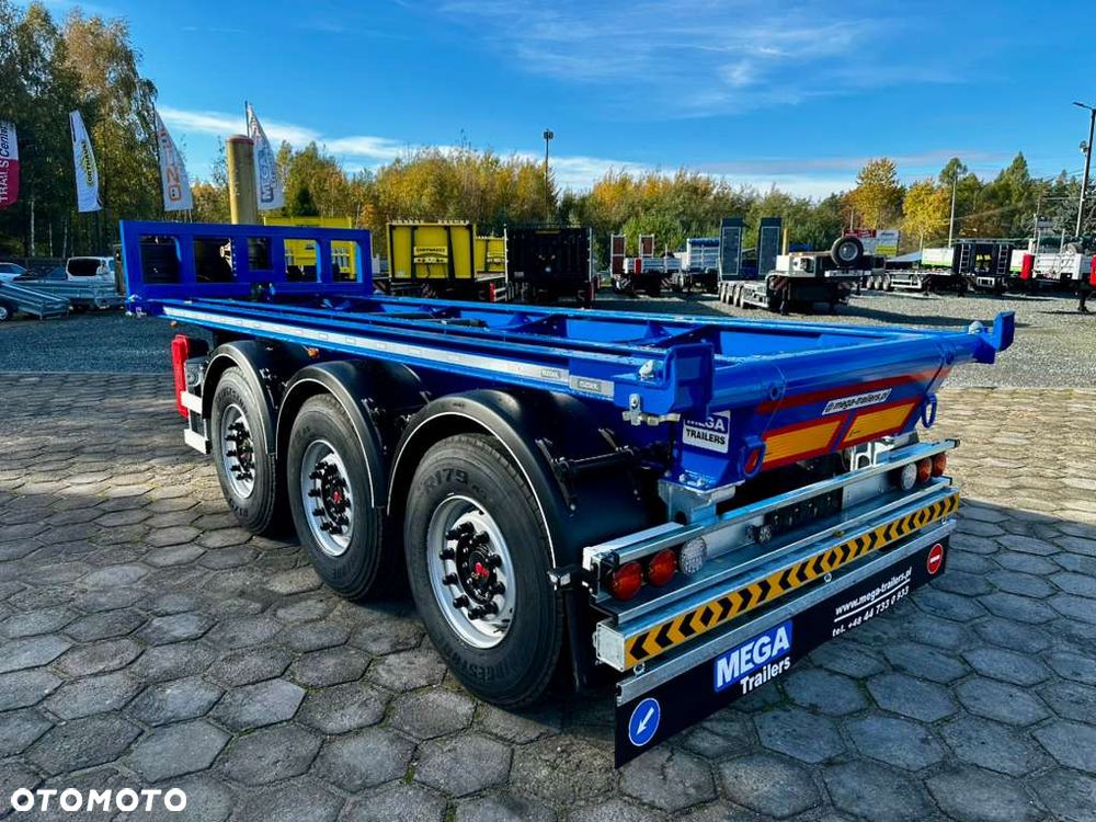 Inny MEGA TRAILERS - naczepa do przewozu kontenerów z wywrotem! z własną hydrauliką wywrotu! - 19