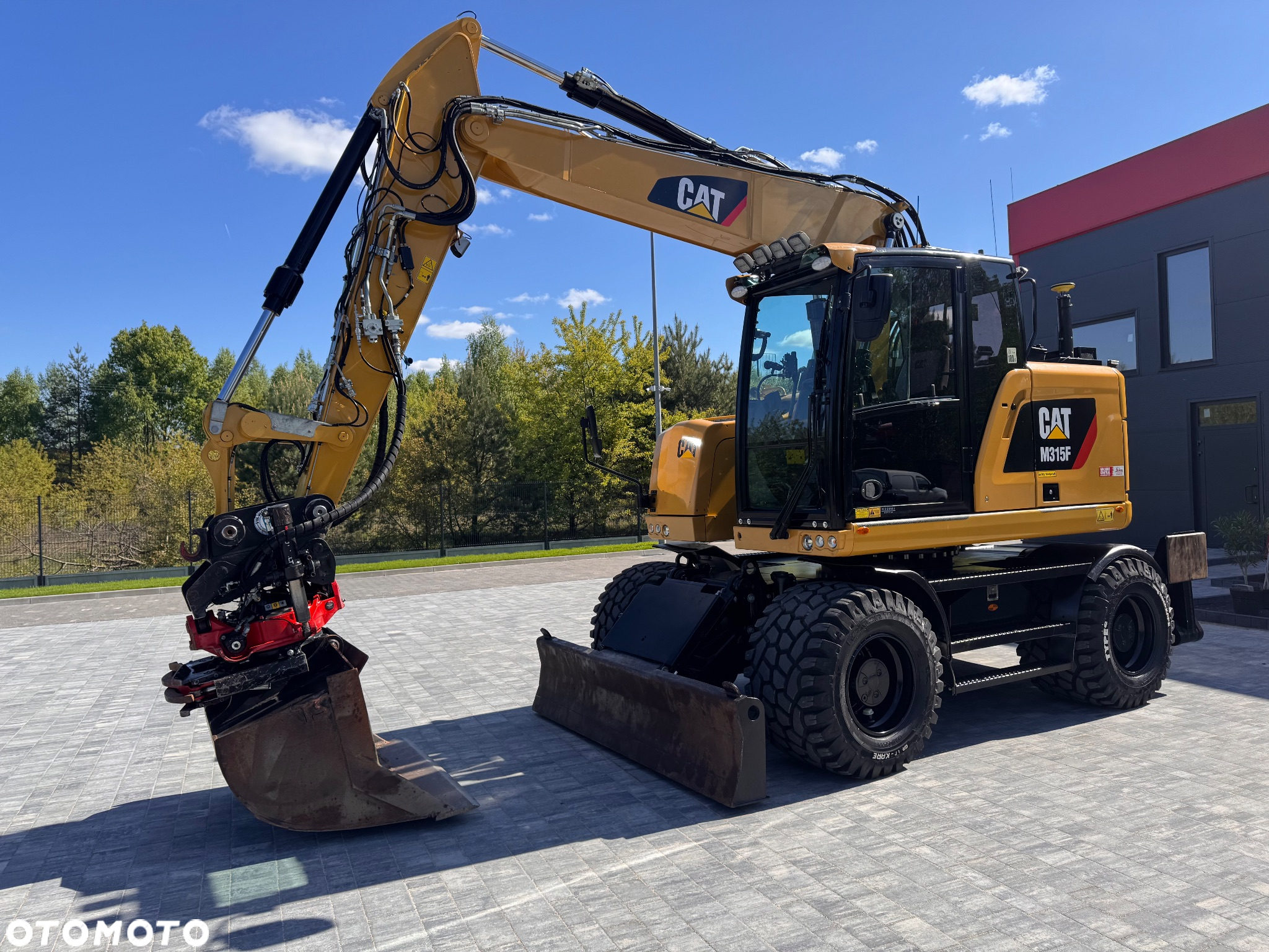 Caterpillar M315F |2018r|rototilt ze szczypcami |centralne smarowanie |w orginale|serwisowana| - 3