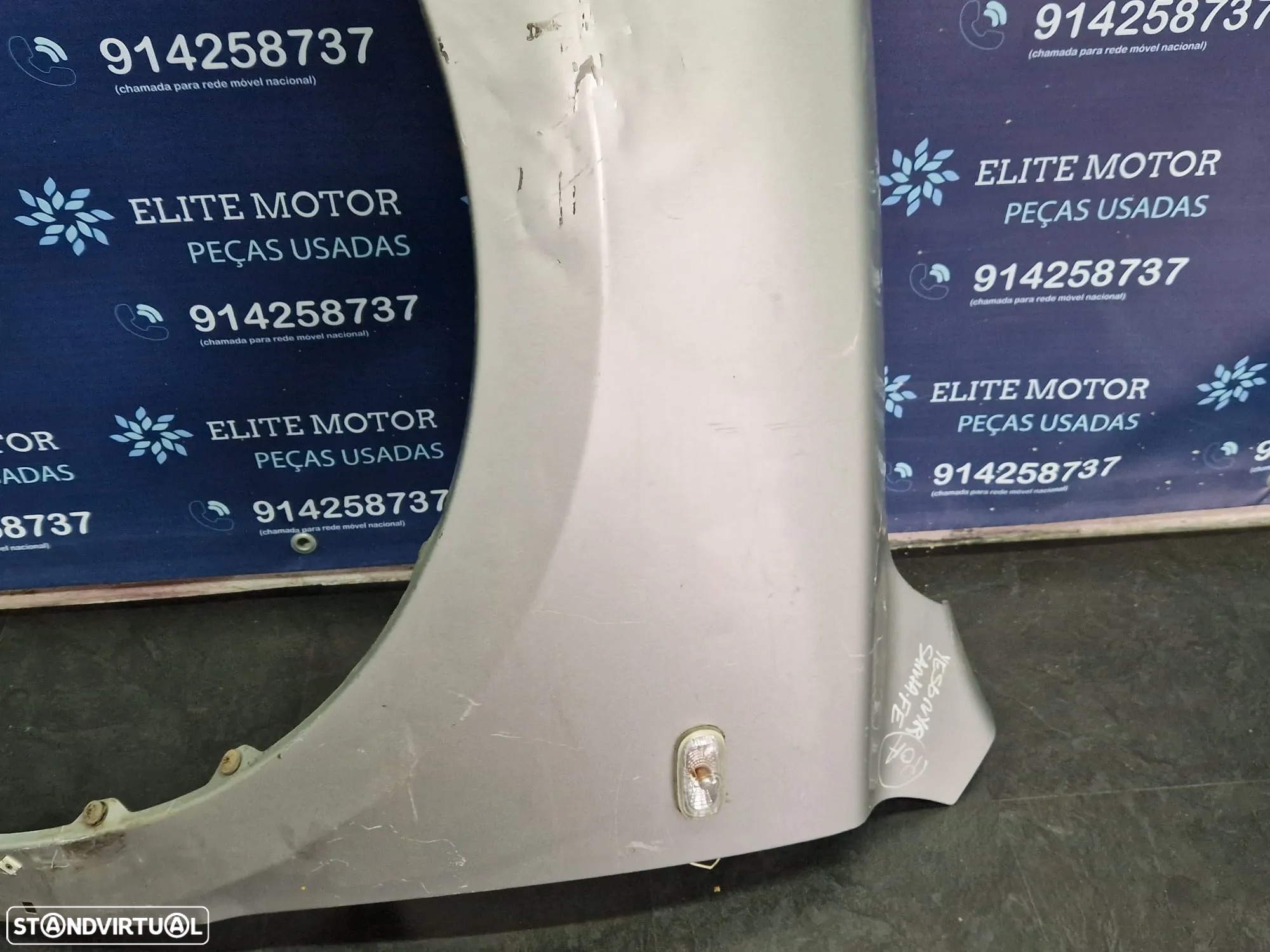 Guarda lamas usado HYUNDAI SANTA FE II 2 esquerdo - 3