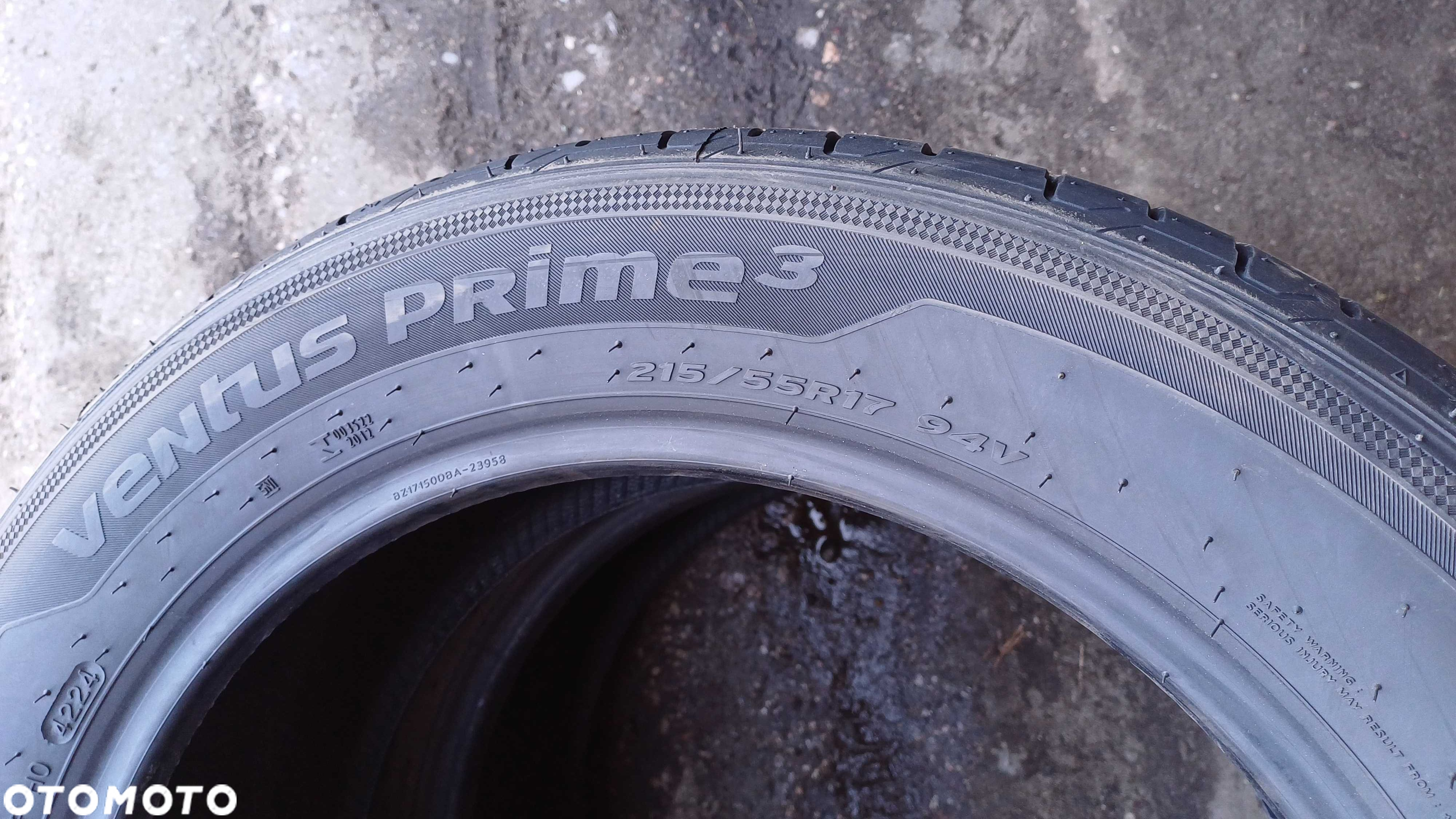 Hankook Ventus Prime 3 215/55 R17 94V 2024r demo - 5