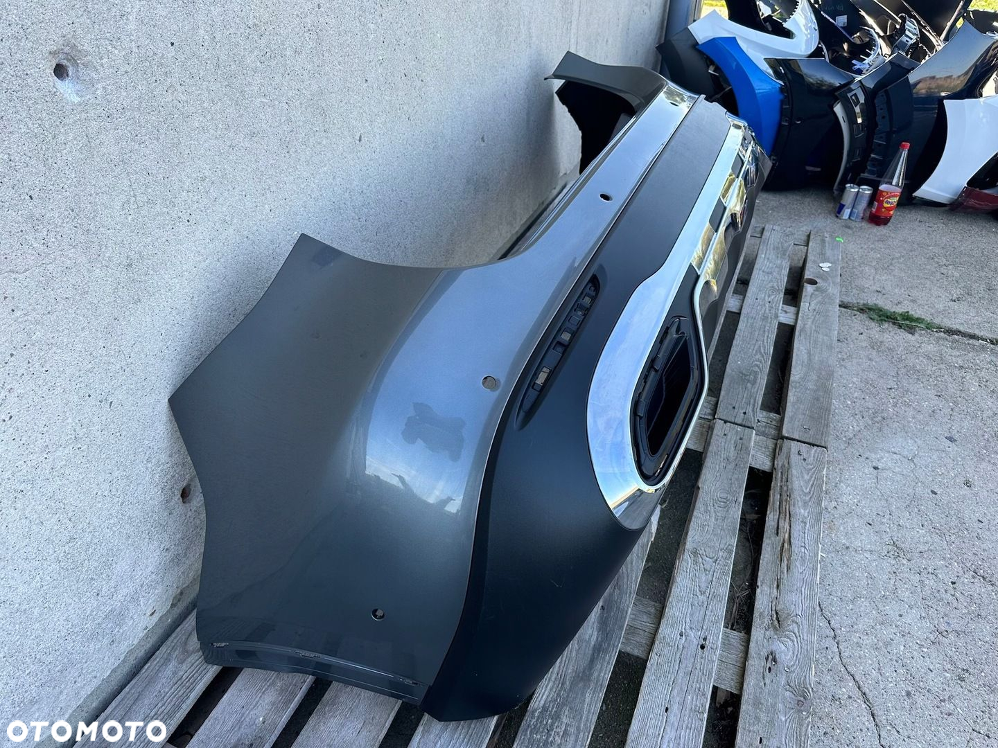 ZDERZAK TYŁ TYLNY MERCEDES GLC II 2 W254 2022-  SPOILER DÓŁ A2548857401 - 2