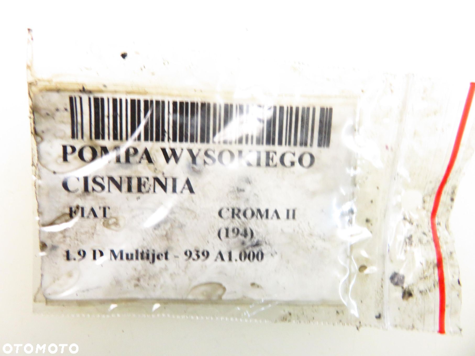 POMPA WTRYSKOWA FIAT CROMA II  1.9 D - 939 A1.000 0445010130 0055198522 - 2