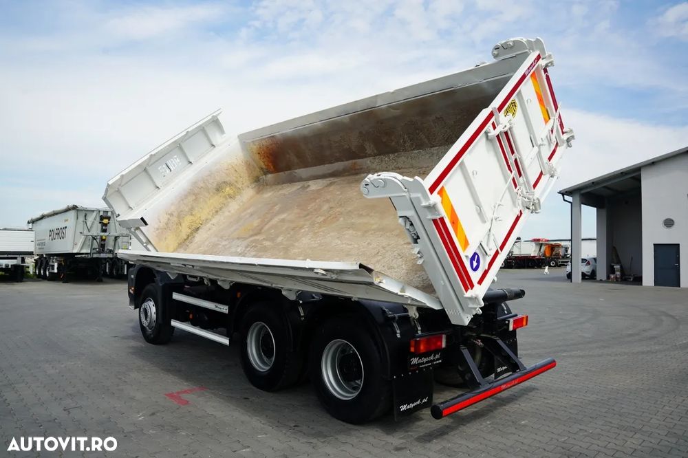 MAN TGA 33.350 / 6x4 / BASCULĂ / HIDRODOCKER / MEILLER KIPPER / BORDMATIC / MANUALĂ / IMPORTATĂ - 9