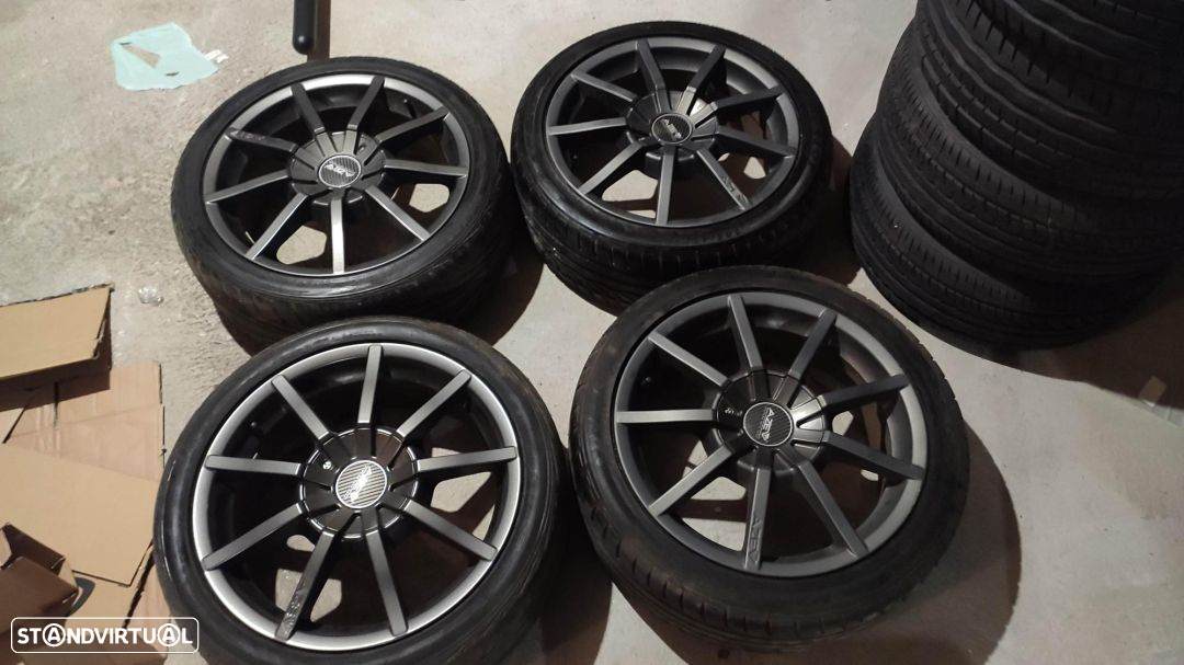 jantes 17 Peugeot 208 + citroen Ds3 Azev com pneus - 2