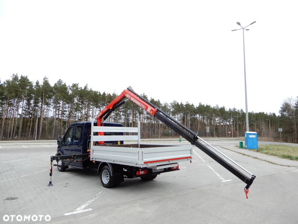 Ford Transit 2.0 EcoBlue 170 KM Wersja TREND Doka Brygadowy Dubel Podwójna Kabina Bliźniak HDS FASSI F40B.0.22 Udźwig 995 Kg Zasięg 6.30 Cm 7-Mio Os.+2120 Kg Ładowność Serwis Do Końca 60 Tys Przeb Stan Jak Nowy - 5