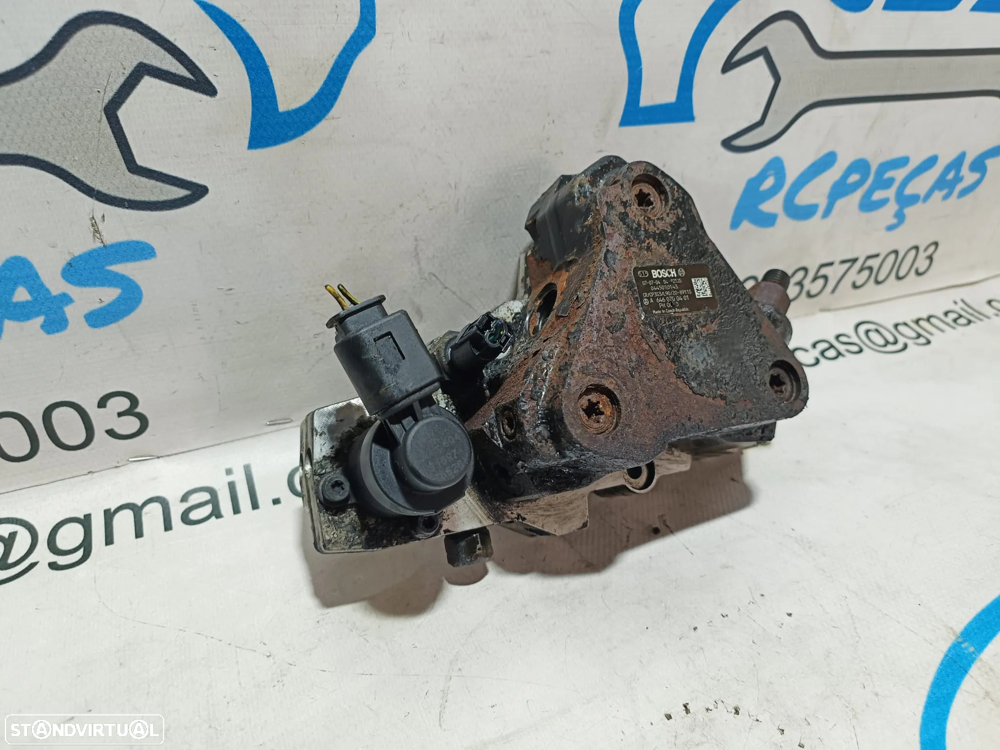BOMBA ALTA PRESSÃO INJECÇÃO INJETOR INJETORA COMBUSTIVEL BOSCH CP353L90 MERCEDES VITO W639 2.2CDI 111CV OM 646.982  A6460700401 0445010143 W124 W210 W211 W212 W213 C207 W238 2.2 CDI OM 646.982 - 3