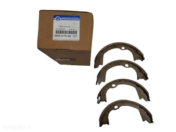 DODGE DURANGO JEEP GRAND CHEROKEE SZCZĘKI HAMULCOWE ZESTAW HAMULEC POSTOJOWY