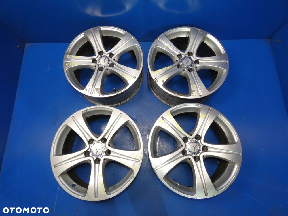 MERCEDES E KLASA W213 C W205 FELGI ALUMINIOWE 17'' R17 5X112 KOMPLET - 1