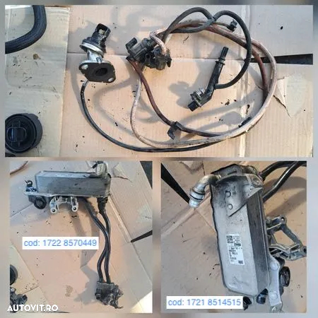 Anexe motor B47 BMW alternator capac chiuloasa termoflot fulie joja ulei bujie incandescenta pompa inalta presiune suport alternator instalatie electrica motor - 3