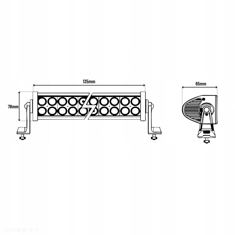 panel led 2 cob kmr18 - 7