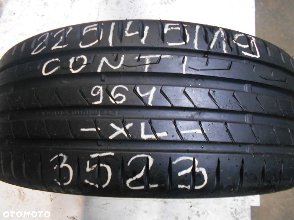 OPONA POJEDYNKA 225/45R19 CONTINENTAL PREMIUM CONTACT 7 XL DOT 3523 8MM - 1