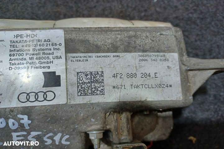 Airbag pasager 4F2880204E Audi A6 4F/C6 [2004 - 2008] Sedan 2.7 TDI M - 3