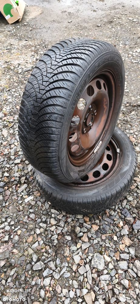 Koła felgi opony Falken Euroall 205 55 r16 M+S całoroczne 5x112 Passat b6 Golf 5 Touran 2 szt - 1