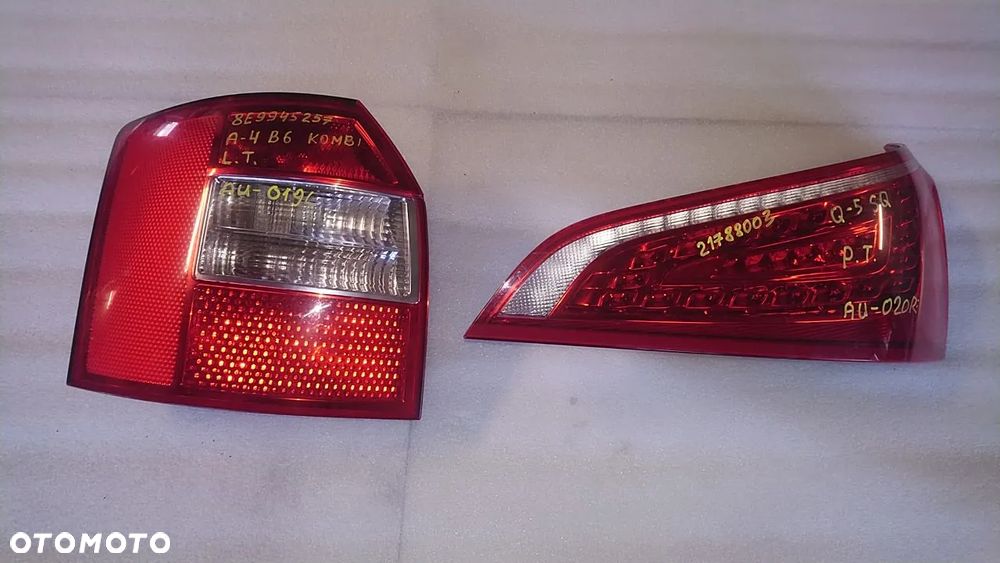 LAMPY TYŁ LEWE PRAWE AUDI - 12