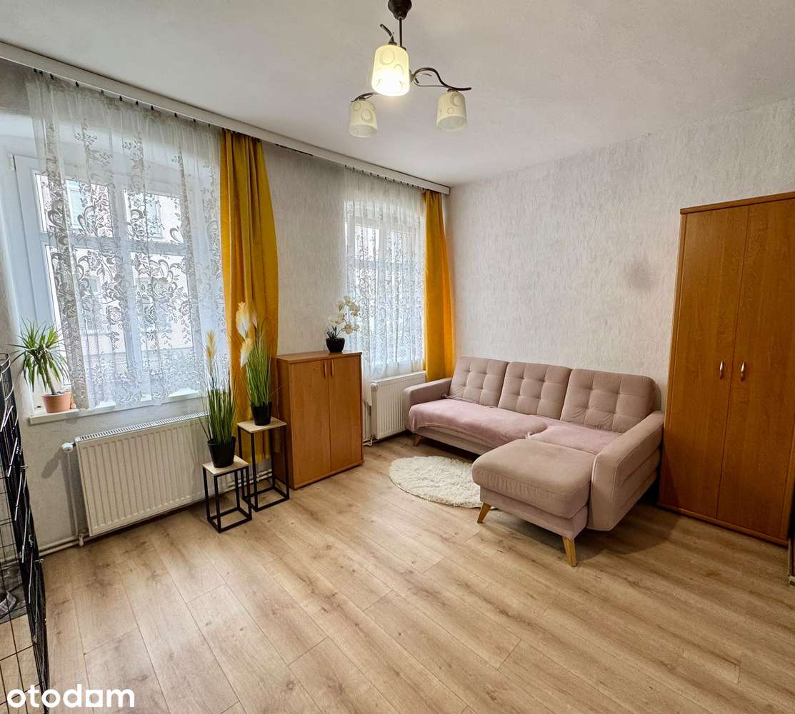 Niższa cena! Parter 3pokoje 63m + garaż,ogrzewanie miejskie