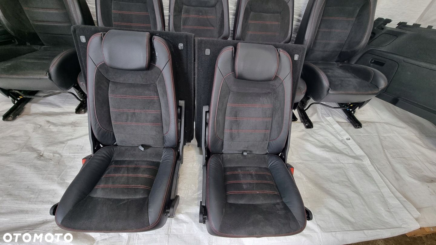 FORD S-MAX MK1 FOTELE TAPICERKI BOCZKI DRZWI KOMPLET 7 OSÓB UK ANGLIK - 4